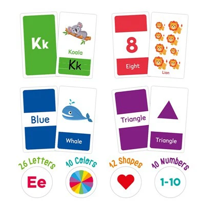 Colourful Flash Cards